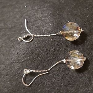 Faux crystal earings